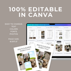 Wedding Day Binder - Canva Template