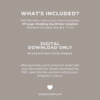 Wedding Day Binder - Canva Template