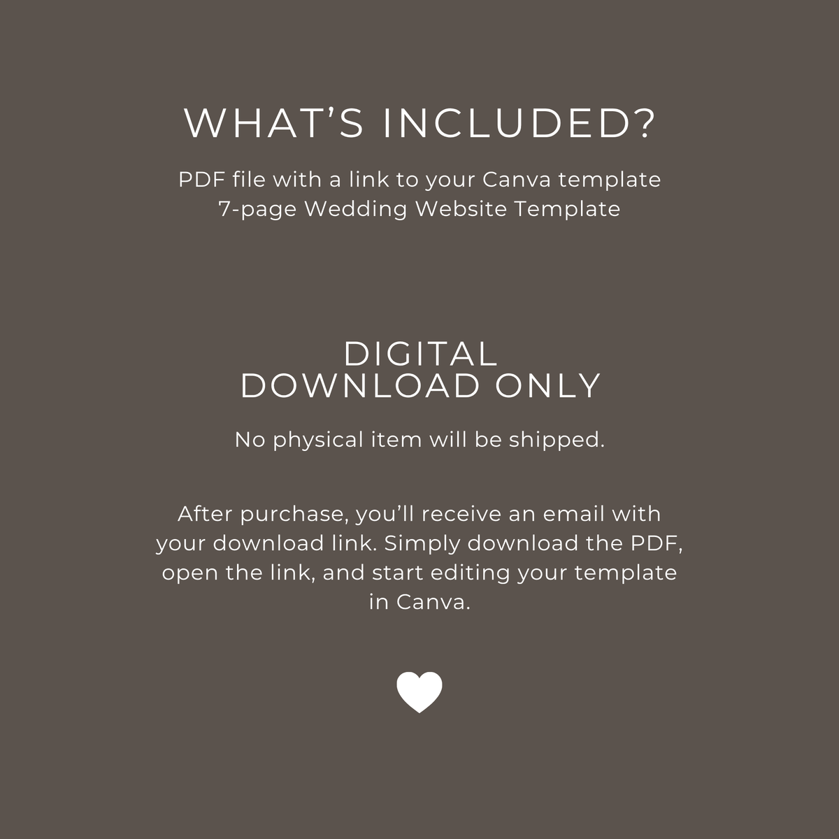 Wedding Website Template - Brown, Lace, Vintage