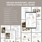 Wedding Day Binder - Canva Template