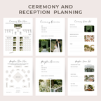 Ultimate Wedding Planner: Spreadsheets and Canva templates.